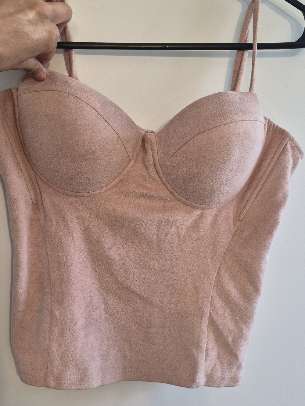 Guess Suede Crop Top